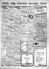 The Evening Record, 1901-1907