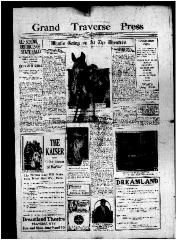 Grand Traverse Press, 1918